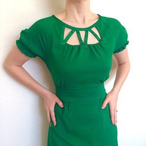 Emerald Green Dress